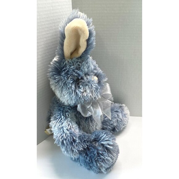 DanDee Easter Bunny Plush Rabbit Stuffed Animal Toy Blue Soft Fluffy - Picture 5 of 8